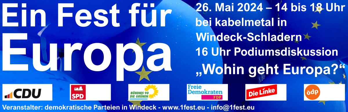 Ein Fest für Europa